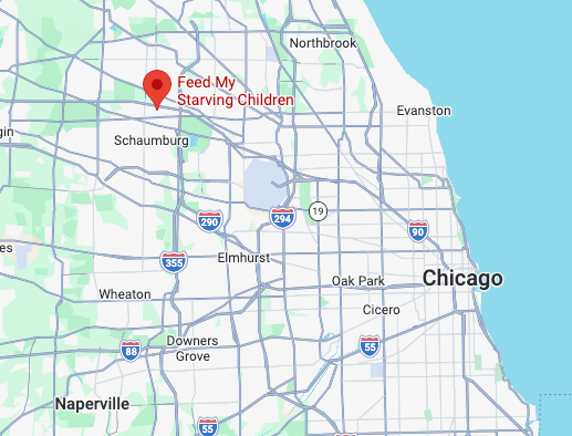 Schaumburg Map location